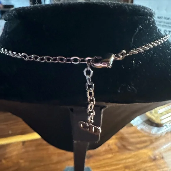 Dior Silver Necklace with Pearl and Crystal Accents - Picture 6 of 8